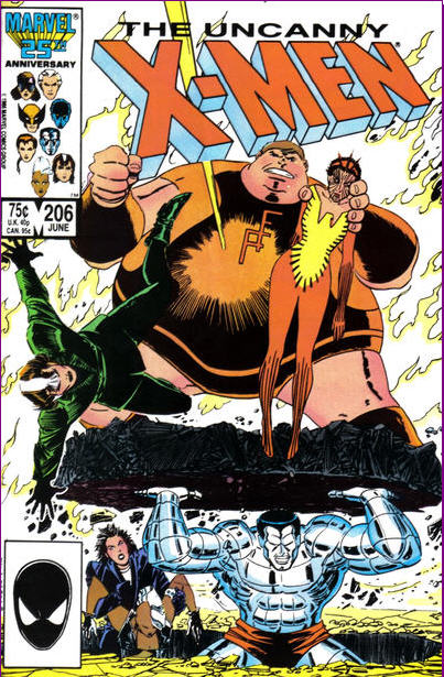 X-Men 1995 Vintage Postcard Marvel Comics Logan