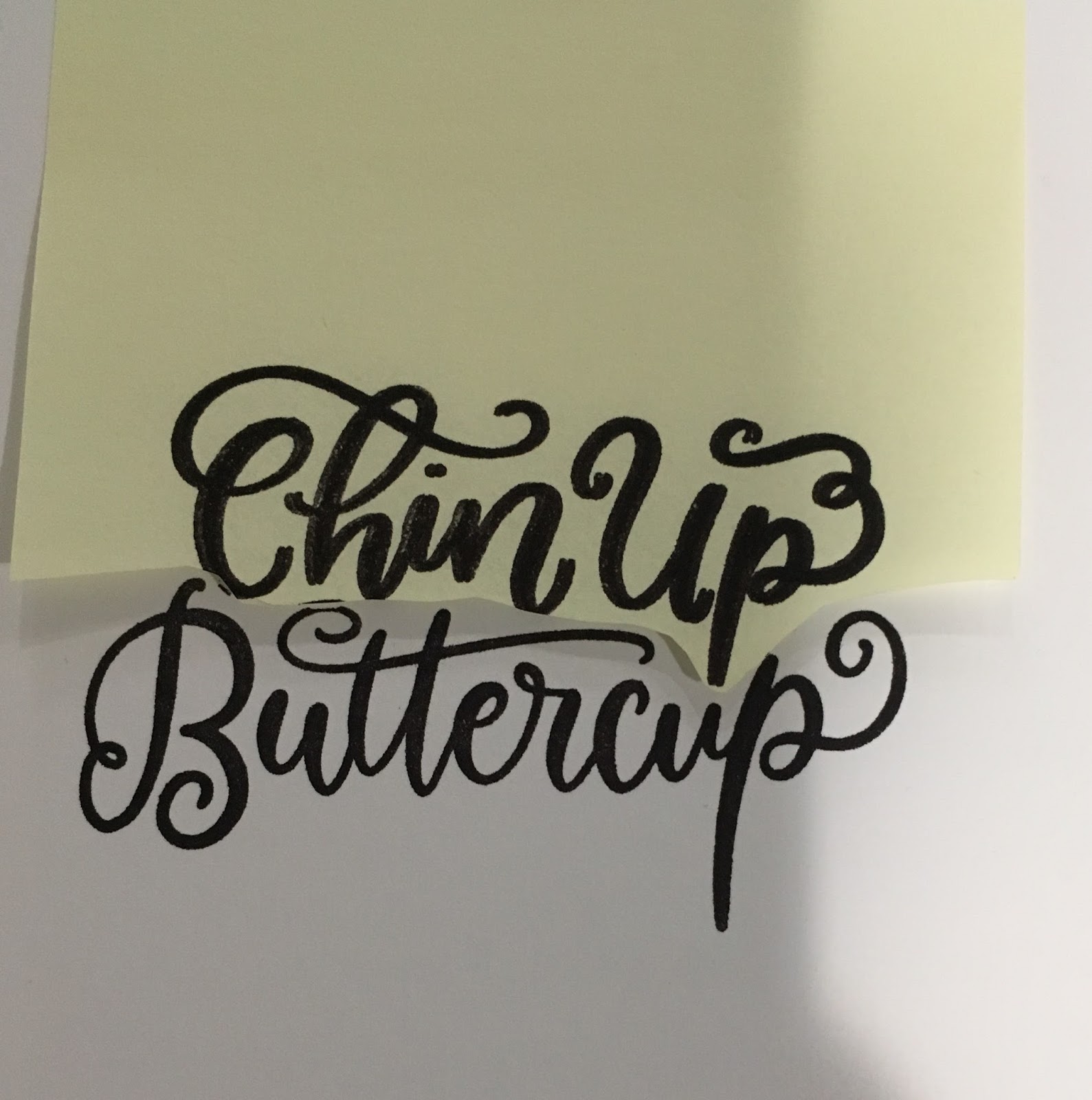 Chalk it Up w/ the Travelin' Crafter Buttercup Card