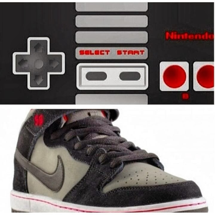 Nike SB Mid Nintendo Controller