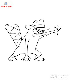 Cute Perry the Platypus