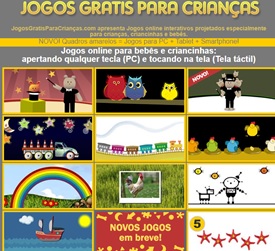 Jogos Online para Crianças: Janelas