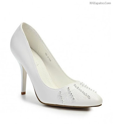 Zapatos de novia blancos Zapatos de novia blancos