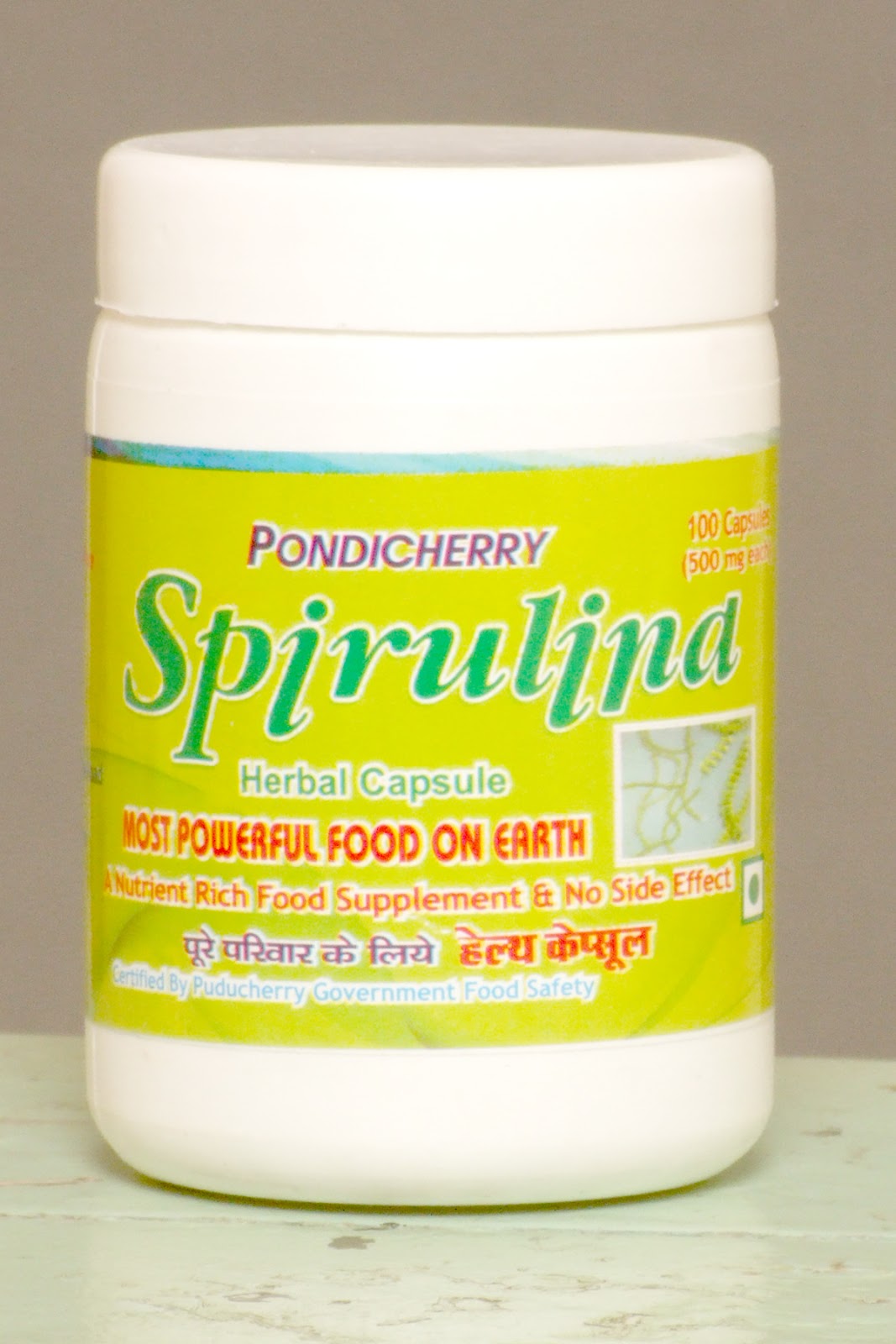 BURHANI NATURAL SCIENCE SPIRULINA RICHEST FOOD ON EARTH