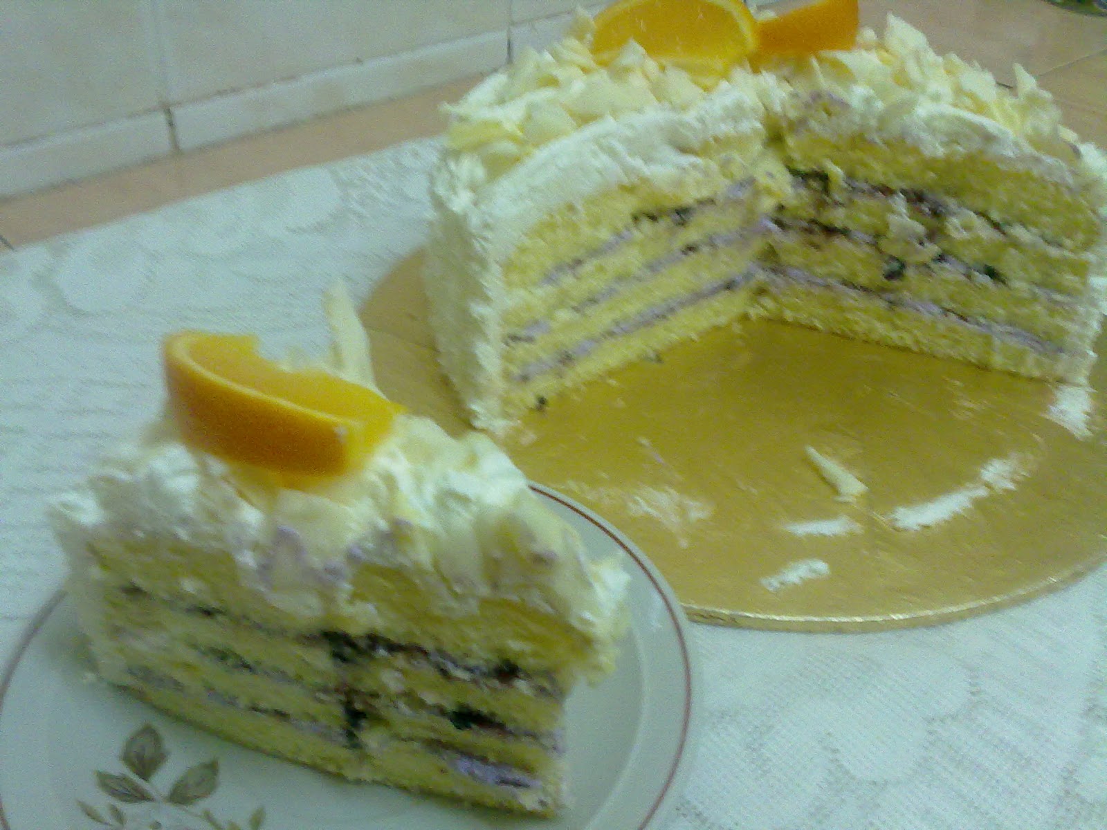 Dapur Chomey Aleen Aireish: SNOW CHEESE CAKE