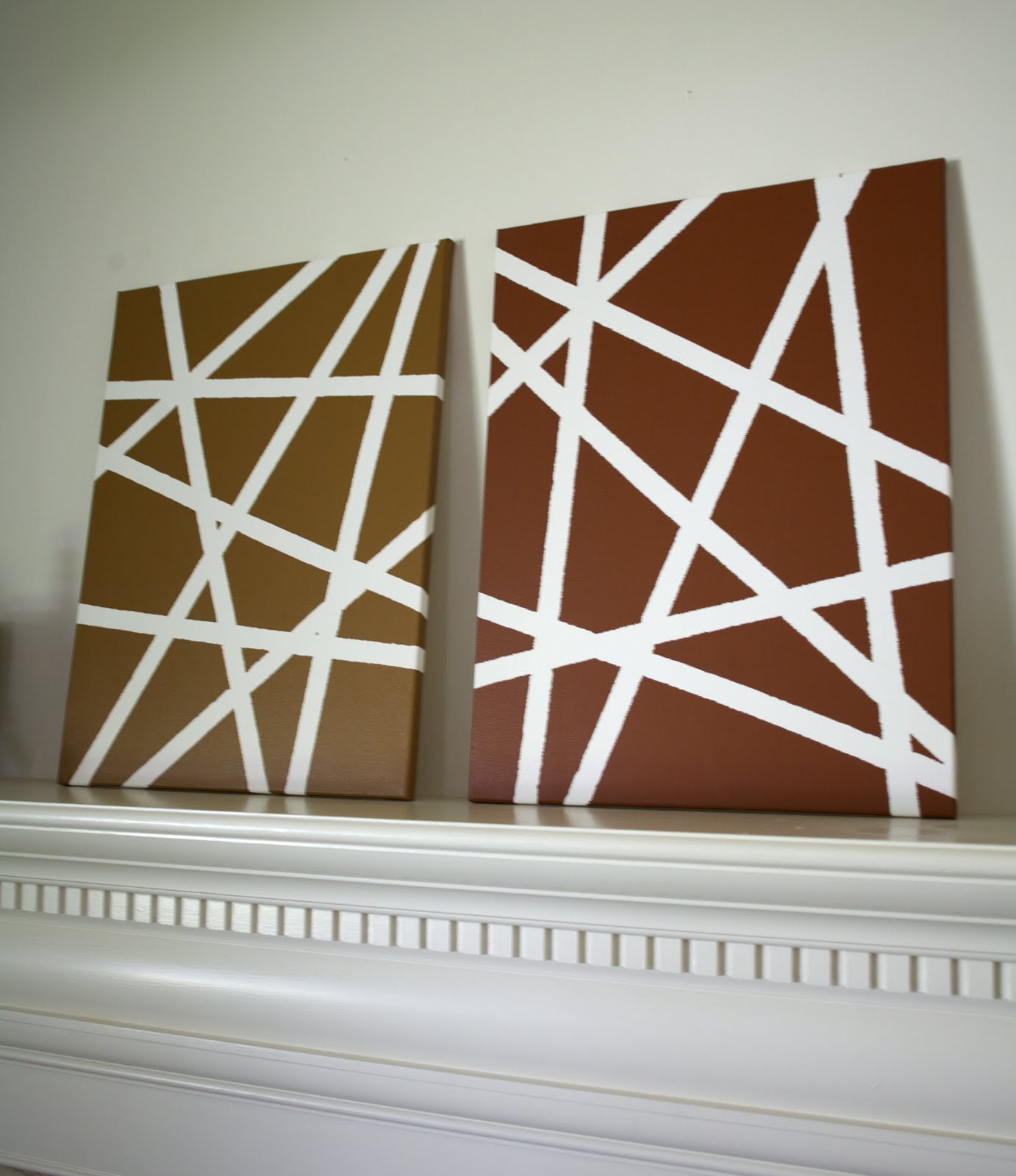 dwell-ing (noun): DIY Canvas Art