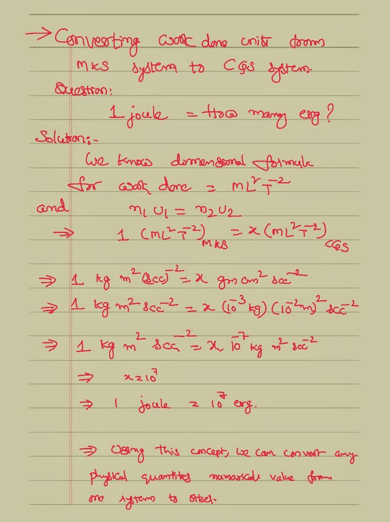 Dimensional formula for a physical quantities and its Uses IIT JEE