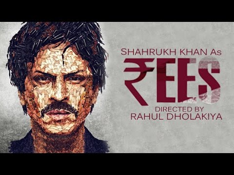 Raees 2017 poster image with shahrukh