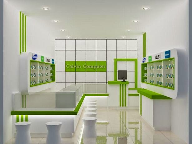 JASA DESAIN 3D INTERIOR GAMBAR EKSTERIOR Desain Toko Handphone Show