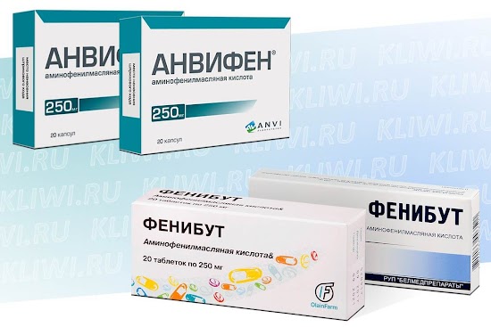 Анвифен или Фенибут — что лучше?