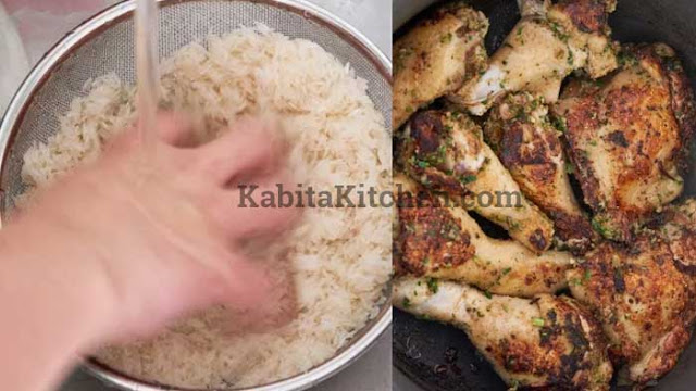 How to Make Hydrabadi Chicken Biriyani Recipe - Kabita Kitchen