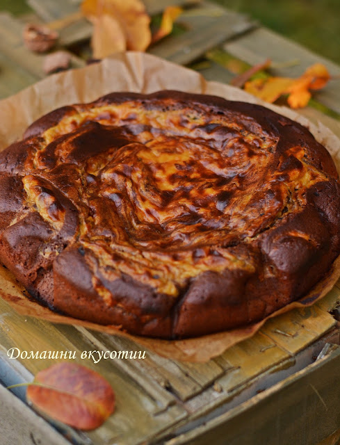 Брауни с карамел