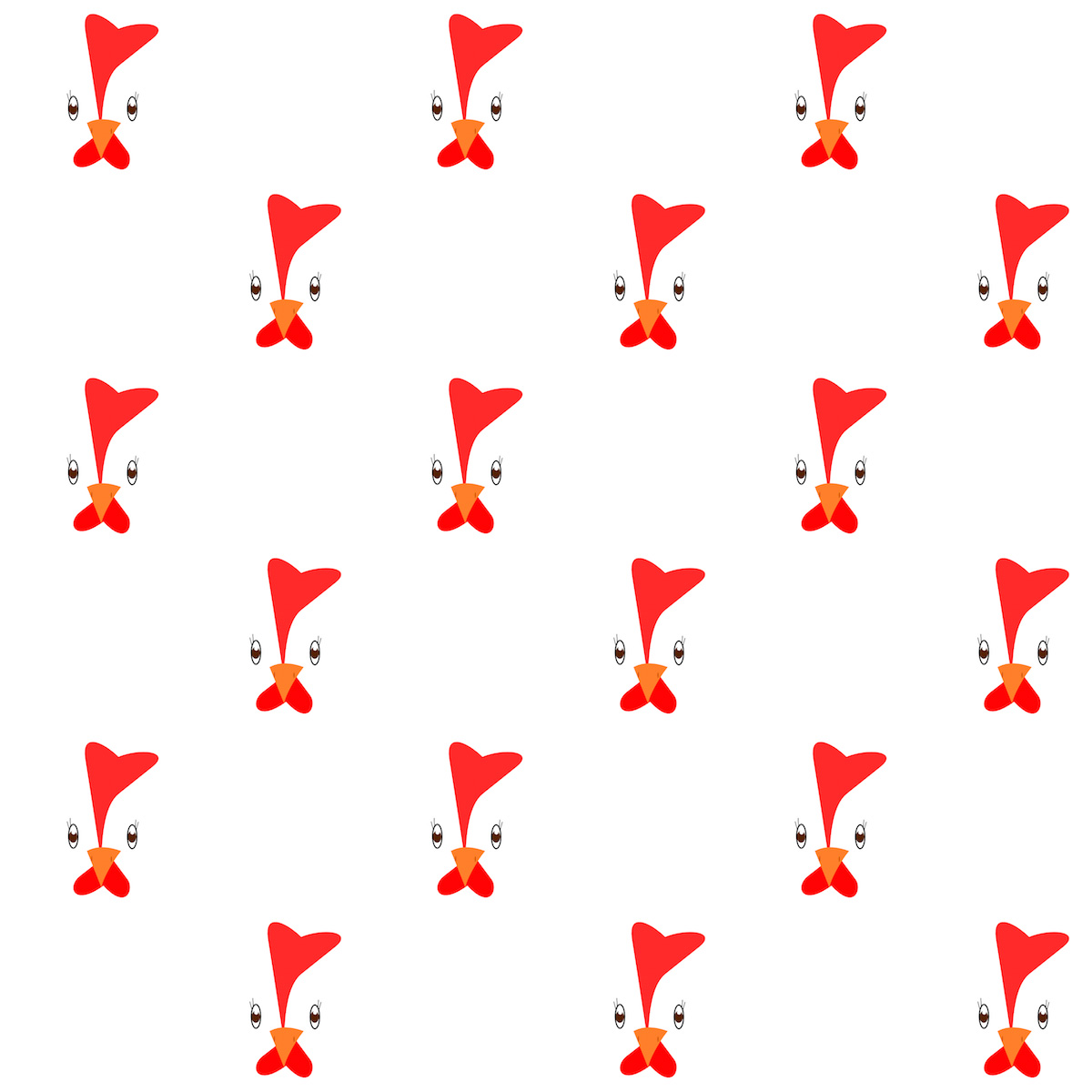 Today I created a free digital funny chicken pattern paper out for you. 