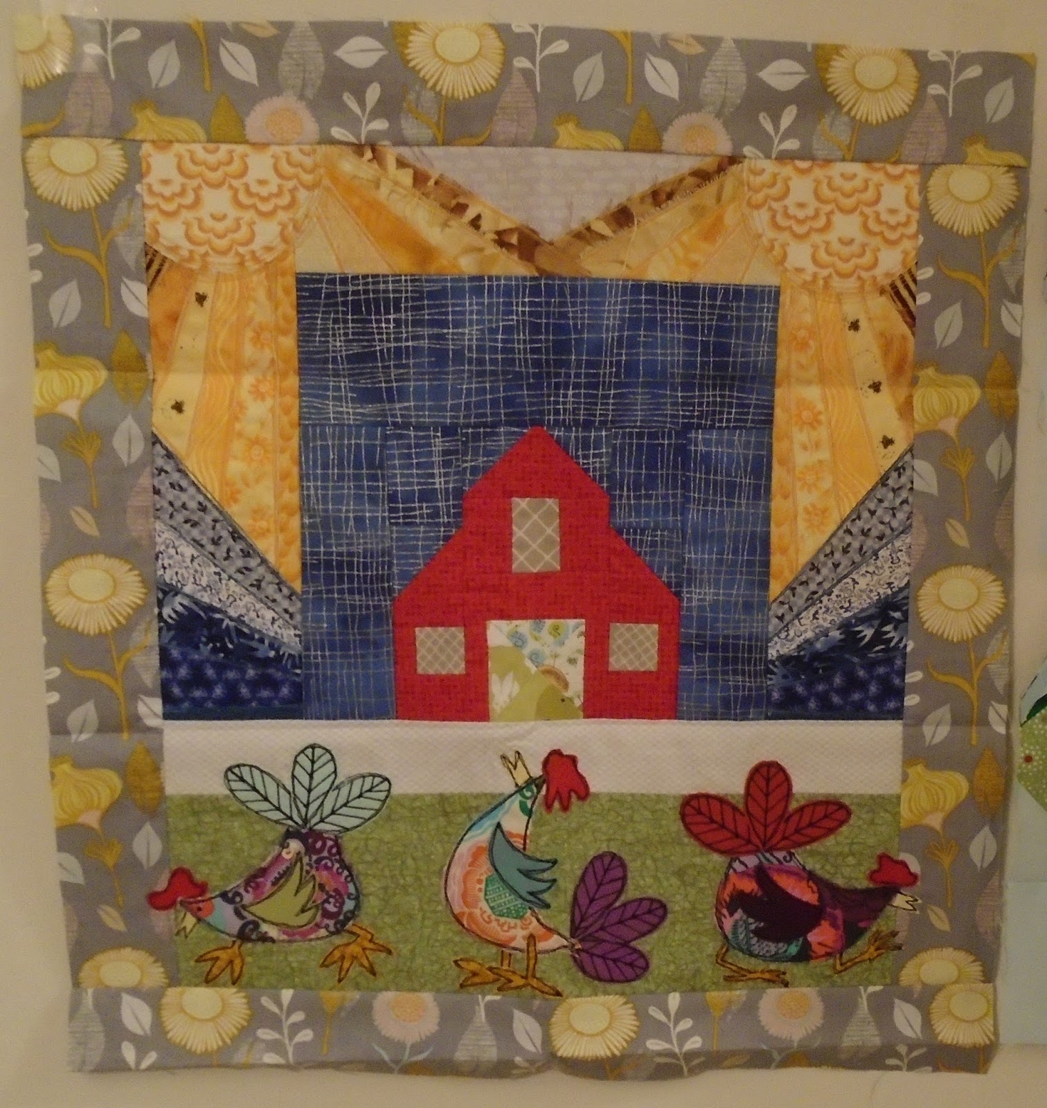 Little Bunny Quilts Traveling Quilt Bee Month 1