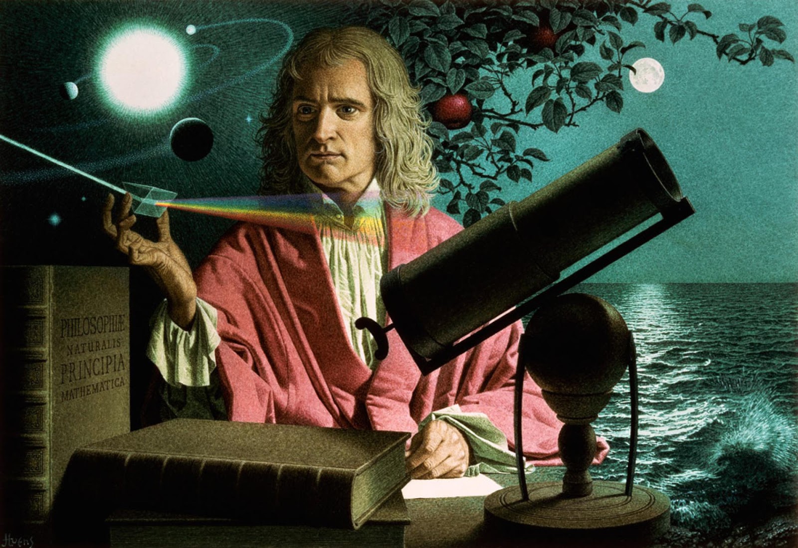 Uma breve biografia de Isaac Newton