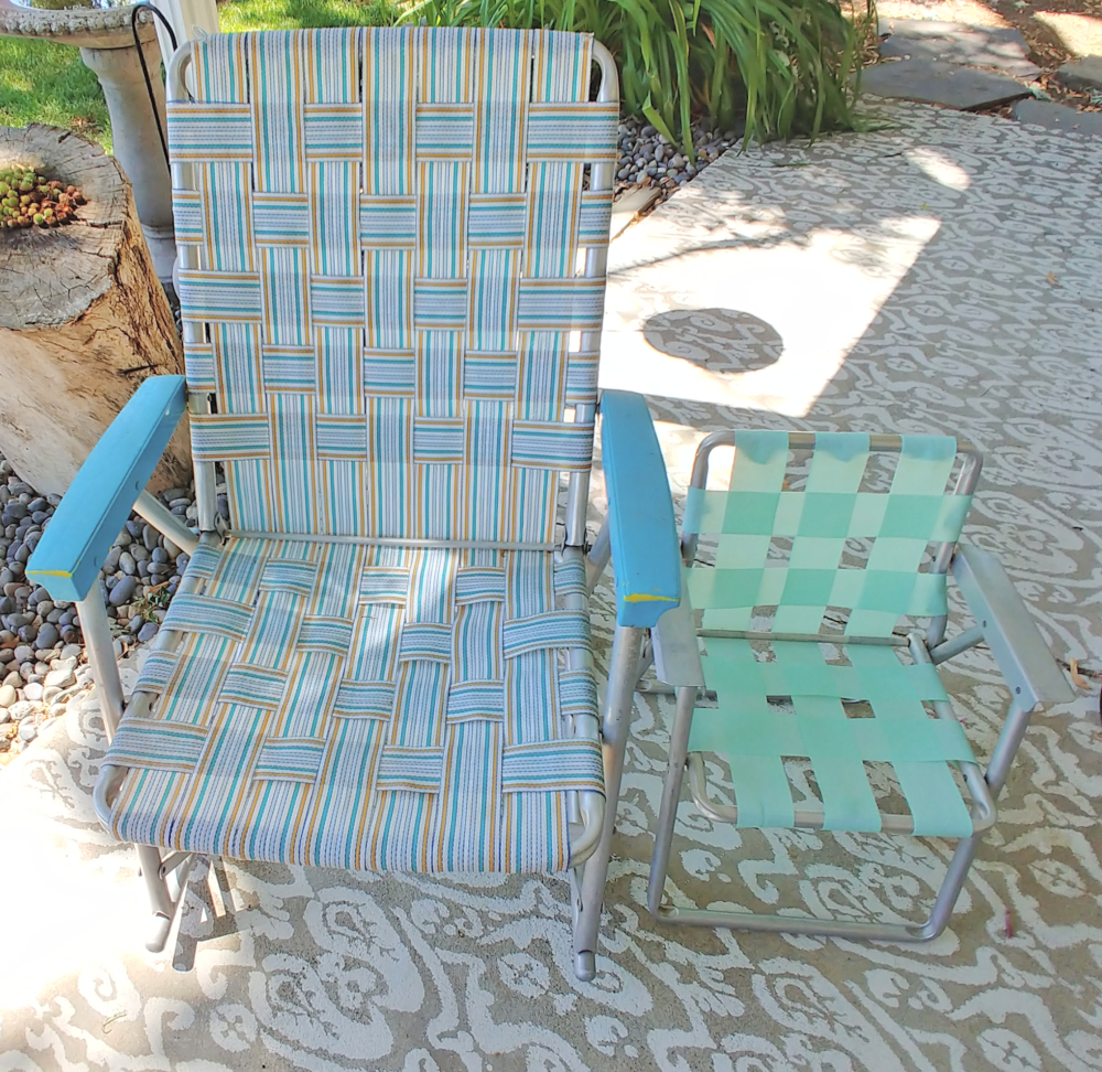 vintage lawn chairs
