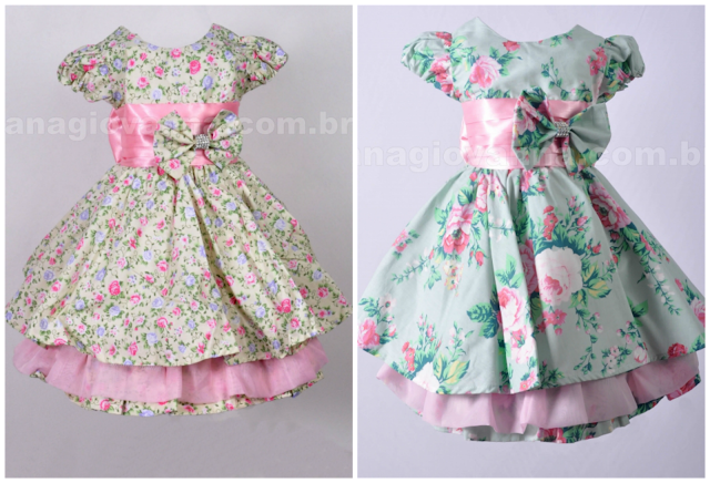 30 Vestidos florais para festa infantil 30 Vestidos florais para festa infantil