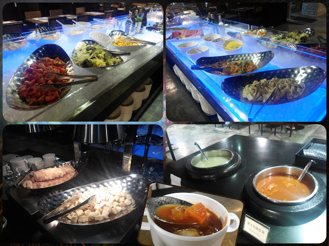 自助沙律吧&餐湯 $98/主菜升級+$38