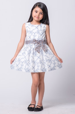 10 Model  Baju Batik  Anak  Perempuan  Modern Terbaru 2019