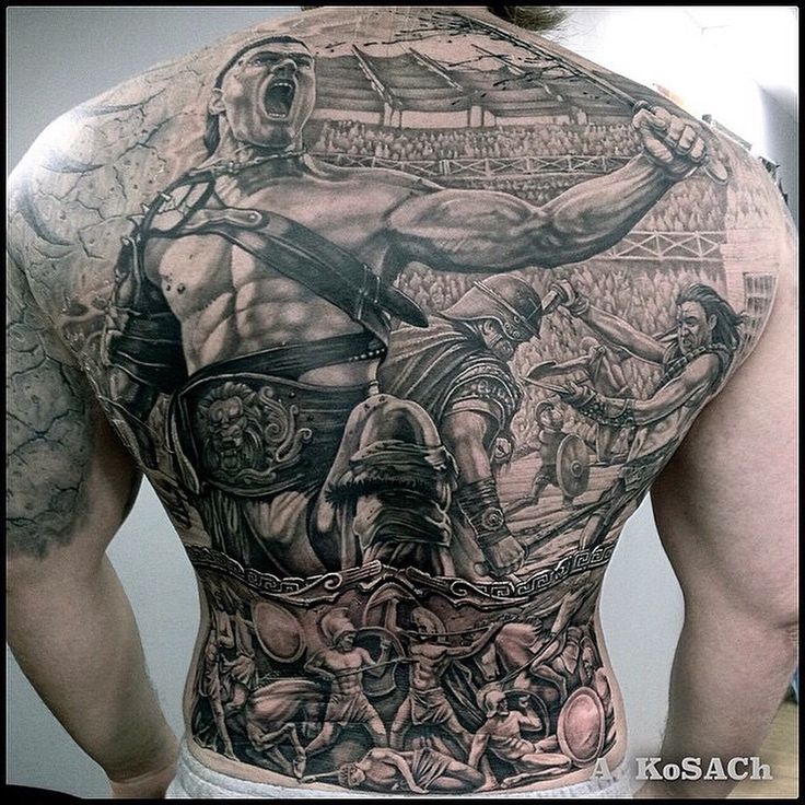tatuaje en 3d, tatuaje en espectaculares tonos grises