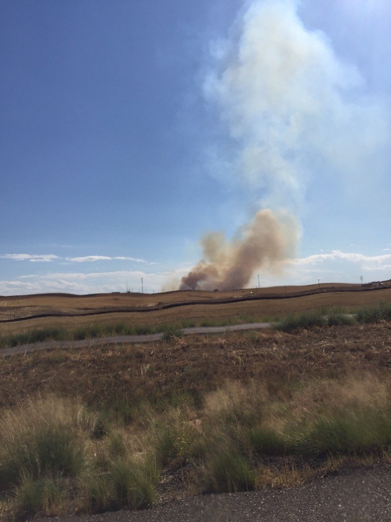 Wildland fire in Thornton threatens structures; several agencies
