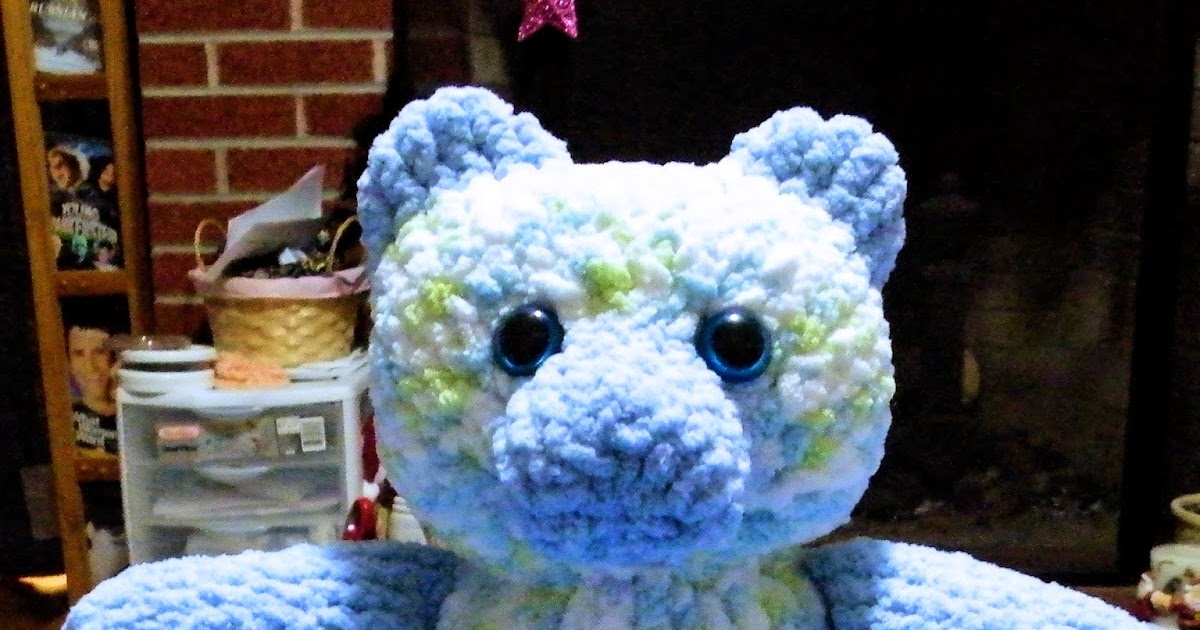 The Loom Muse How to Loom Knit a Large Teddy Bear