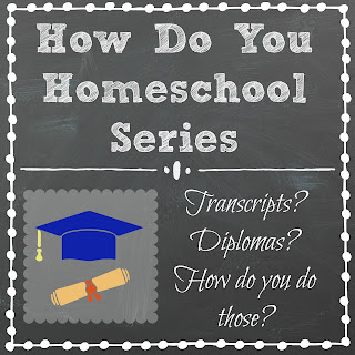 Transcripts? Diplomas? How Do You Do Those? Part of the How Do You Homeschool series on Homeschool Coffee Break @ kympossibleblog.blogspot.com