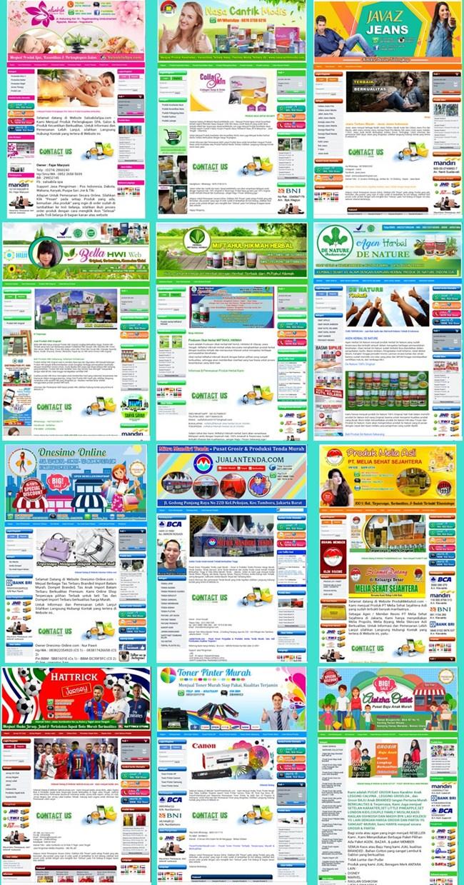 Contoh Website Toko Online Contoh Pembuatan Toko Online Murah
