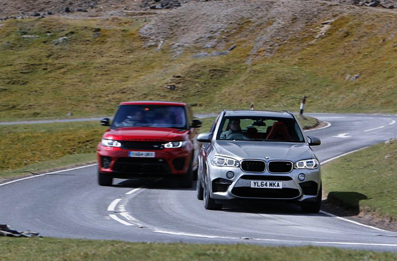 Range Rover vs BMW X5 Range Rover vs BMW X5