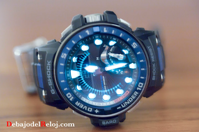 G-SHOCK GWN-Q1000 lumen