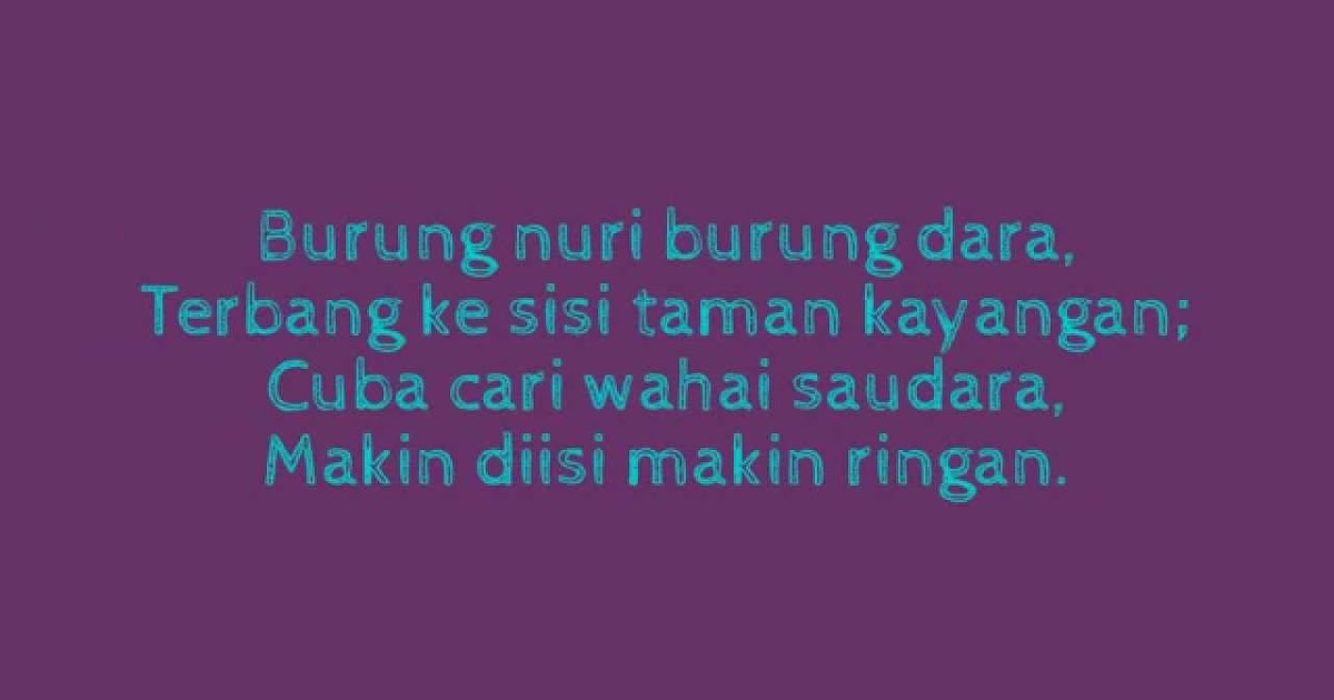 Kumpulan Pantun Teka Teki Terbaru 2016