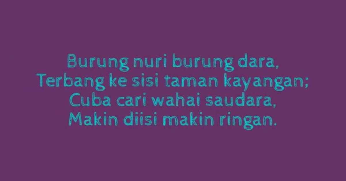 Kumpulan Pantun Teka Teki Terbaru 2016