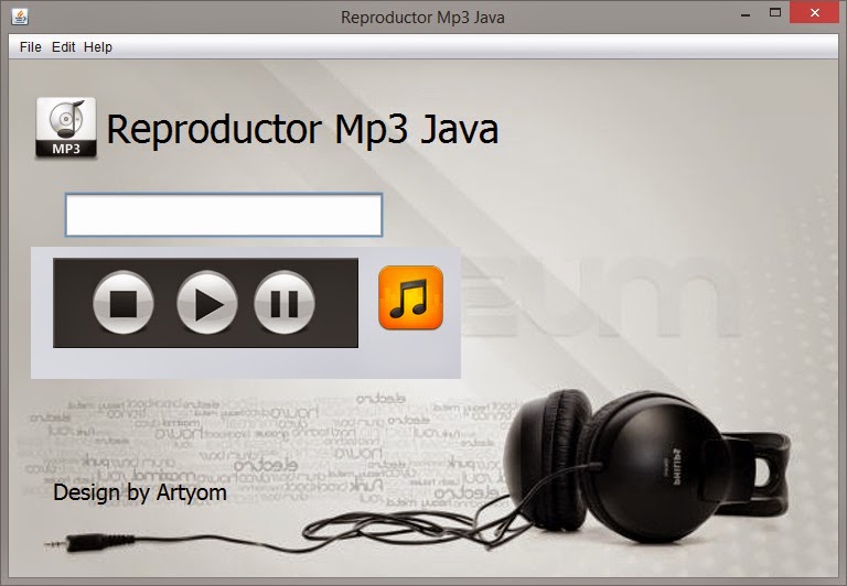 программист Artyom Reproductor de Audio Mp3 Java