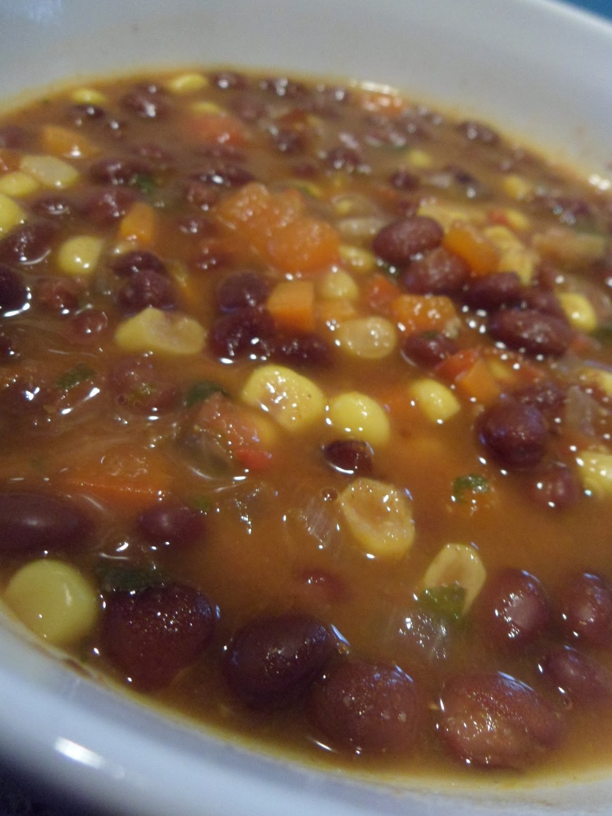 Haylie's Kitchen: Mexican Black Bean and Corn soup