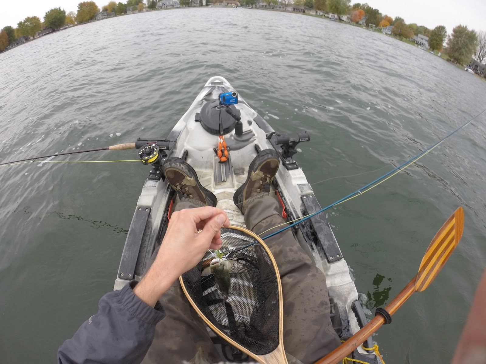 Indiana Kayak Fishing Journal 10/23/15 There is a First Time for