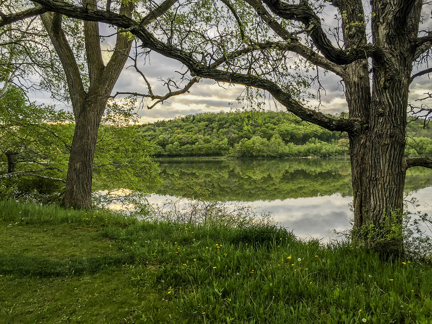 The Ice Age Trail at Indian Lake County Park in Dane WI