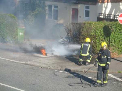 Arbroath Fire Nothing To Do With Arbroath: Fire that burst from pavement set man's ...