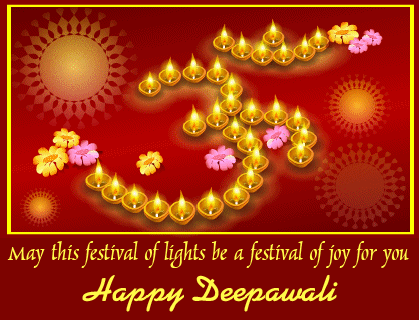 Happy Diwali 2015 Hindi Front Images with Animation Gif