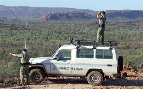 the camo dudes who watch the area