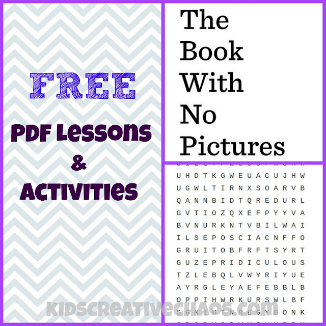 Free Lesson Activities for the Book with No Pictures