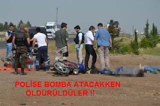 Çatışma 3 ölü 4 canlı bomba ele geçirildi