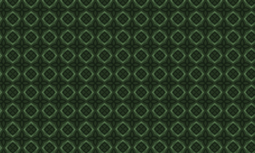 Diamond green pattern