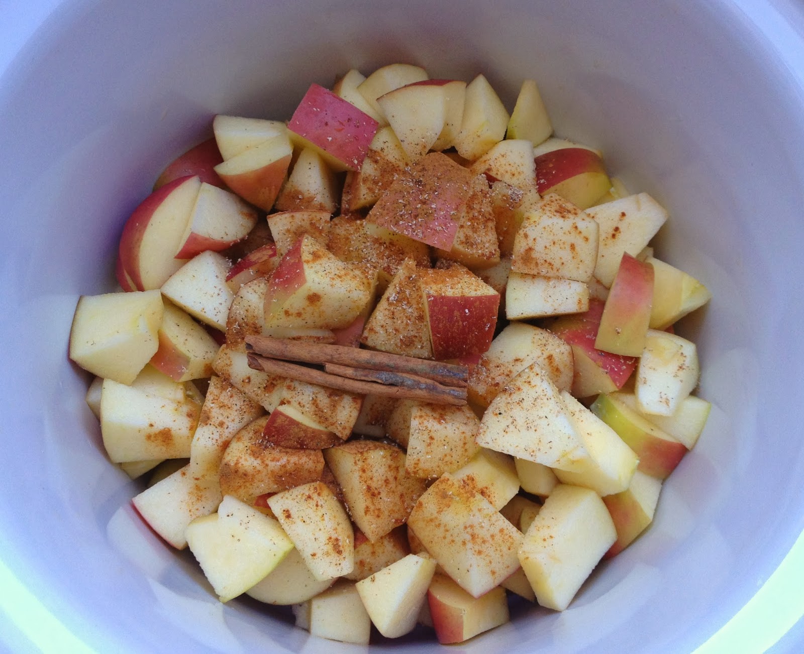 Slow Cooked Applesauce with Browned Butter Caity