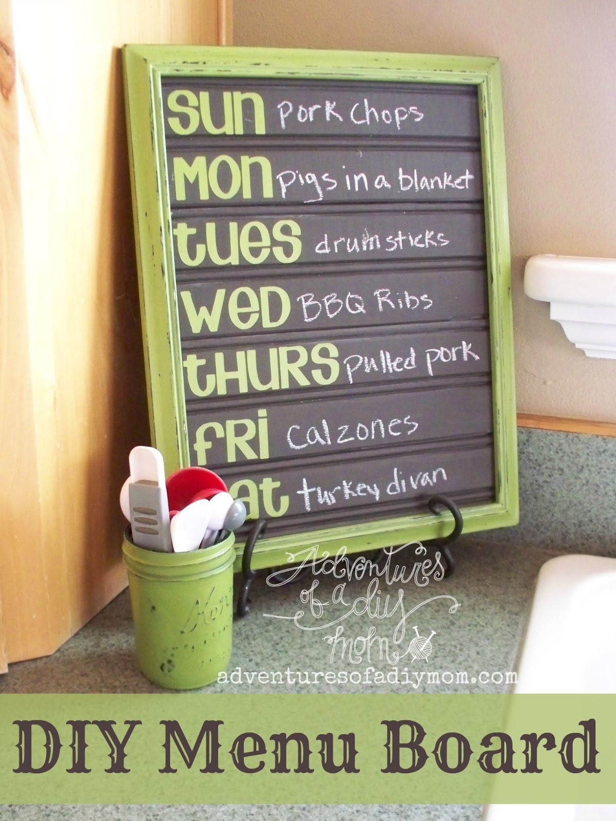 Tips on Running a Household Menu Planning Adventures of a DIY Mom