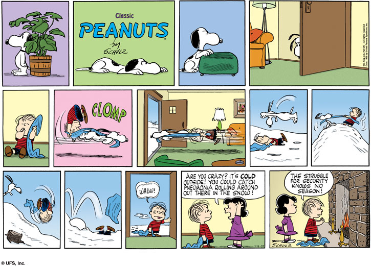 Yours, Mine and Ours Away far too long and A Little "Peanuts" Fun