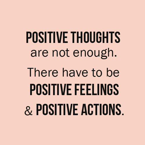 Positive Thoughts Quotes