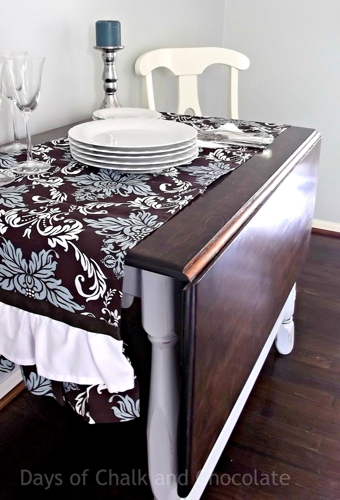 Refinished Country Table And Homemade Chalk Paint Furniture Redo Refinished Country Table And Homemade Chalk Paint Furniture Redo Days Of Chocolate