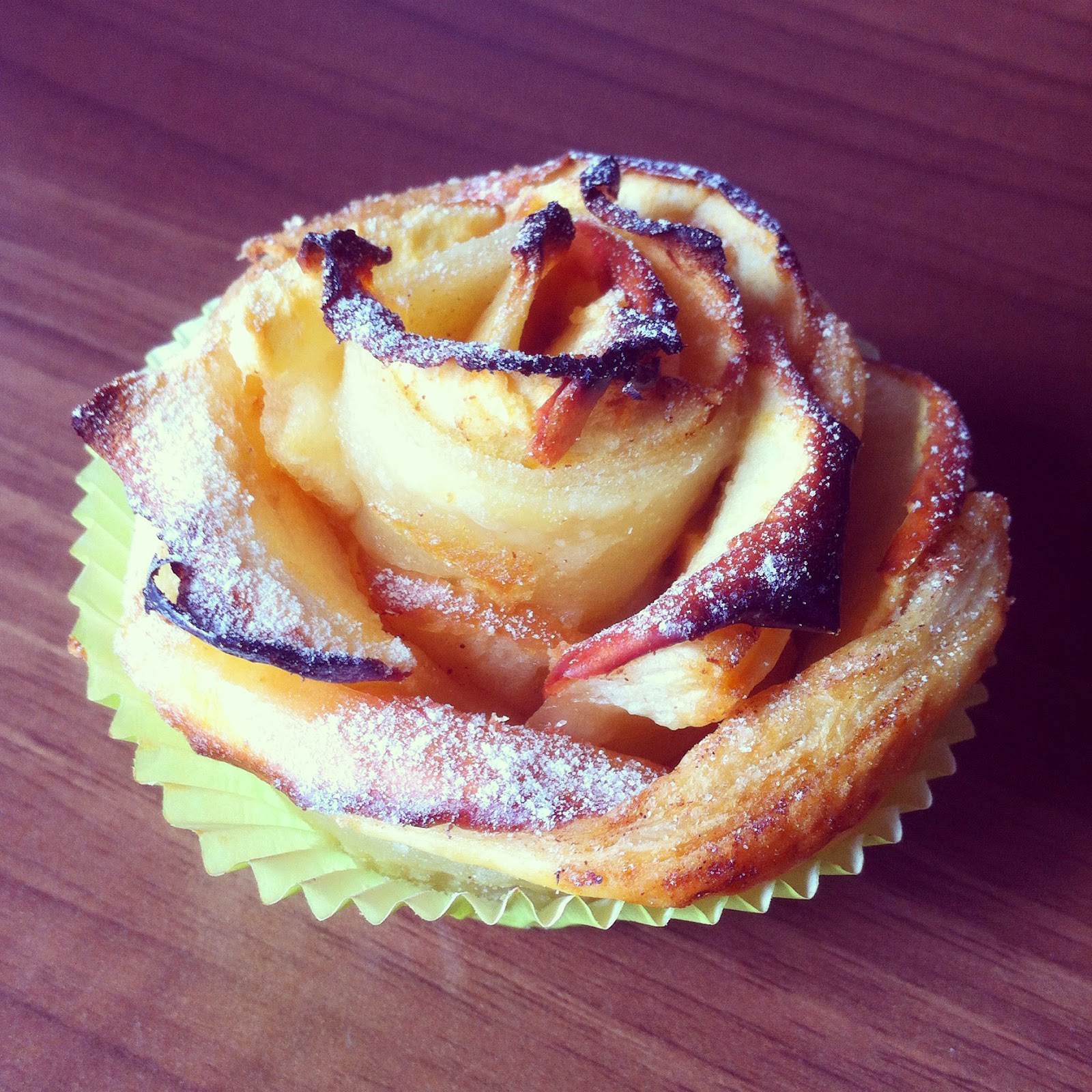 Sandyrella: Apfel-Rosen-Muffins