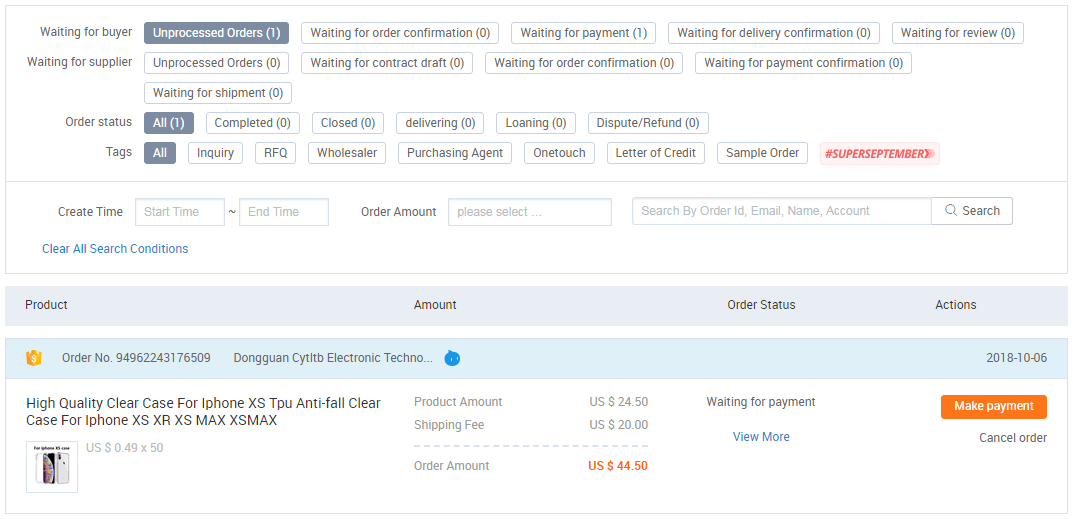 Cara Melakukan Pembayaran di Situs Alibaba | Kumpulan Tutorial