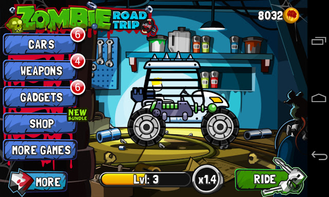 تحميل لعبة Zombie Road Trip v3.26 مهكرة للاندرويد تحميل لعبة Zombie Road Trip v3.26 مهكرة للاندرويد