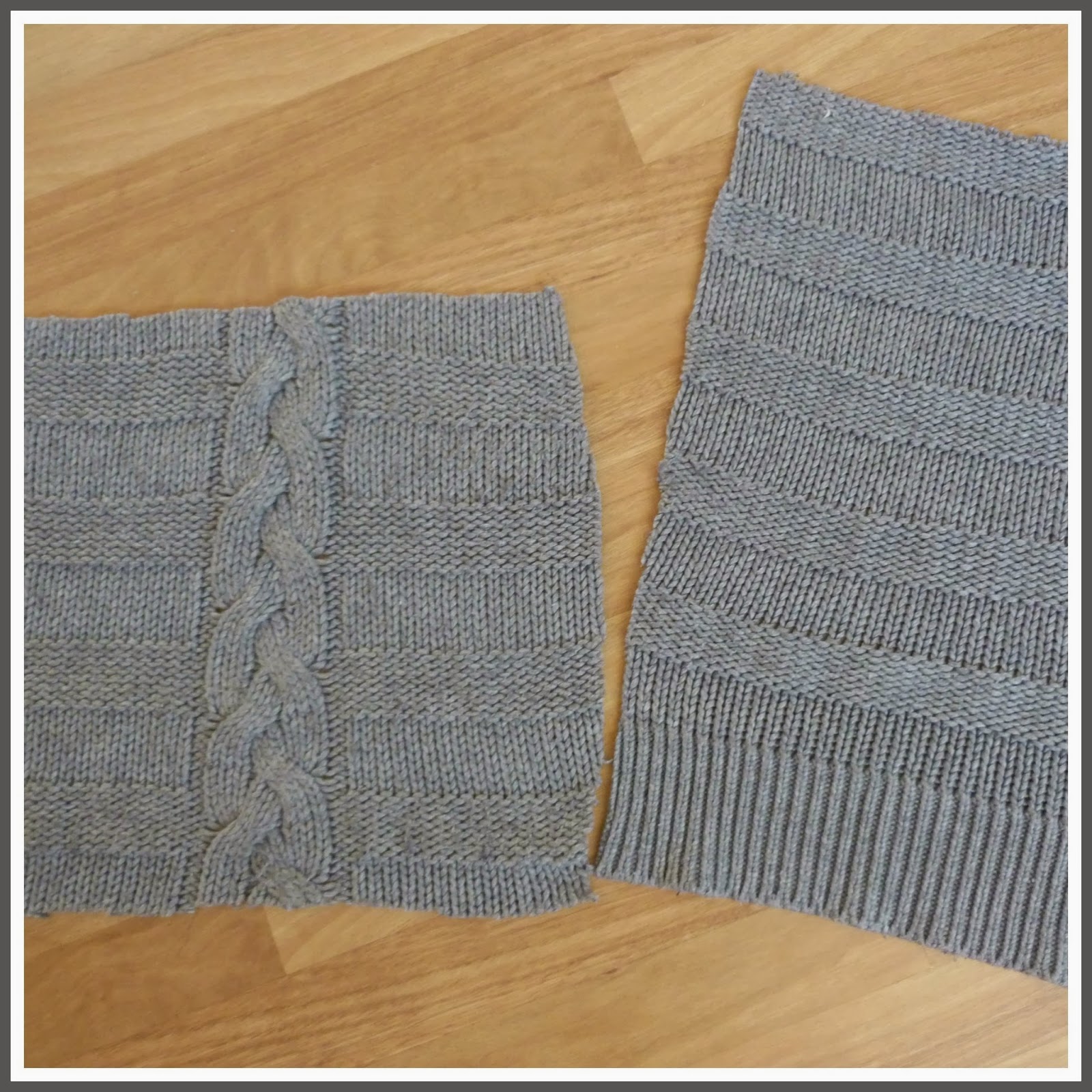 at number 18 How to make a cushion cover from a old jumper